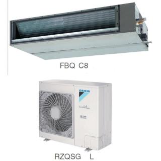 Кондиционер Daikin Сплит Система FBQ-C8/RZQSG-L Канальный Инверторный FBQ125C8 RZQSG125L8Y
