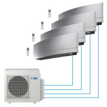 Кондиционер Daikin Настенная Мульти Сплит система FTXG20LS FTXG25LS FTXG35LS FTXG50LS/ 4MXS80E 