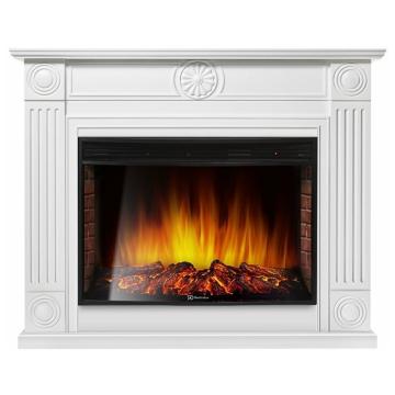 Каминокомплект Electrolux Frame 25 с очагом EFP/P-2720RLS белый 