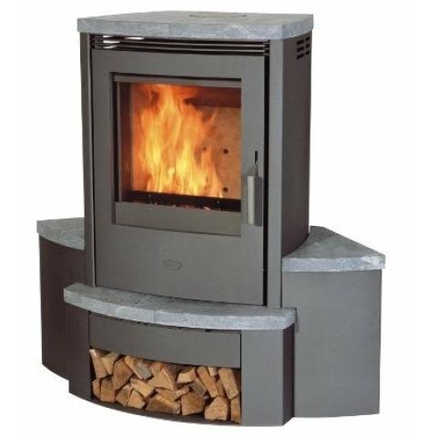Дровяная печь-камин Fireplace Passat SP угловой 