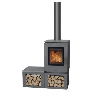 Дровяная печь-камин Fireplace Quadro SP Top 