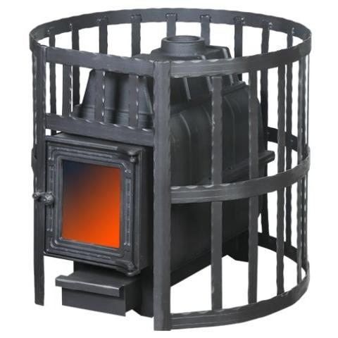 Банная печь Fireway ПароВар 22 сетка-ковка (К201) без выноса 