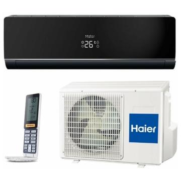 Кондиционер Haier Сплит система серия Lightera черный 09 до 27 кв м 