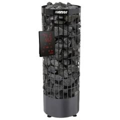 Электрическая печь Harvia Cilindro PC90XE Black Steel пульт в комплекте