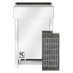 Электрическая банная печь Karina Eco 12 (Серпентинит)