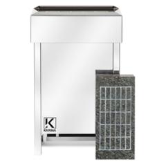 Электрическая банная печь Karina Eco 18 (Серпентинит)
