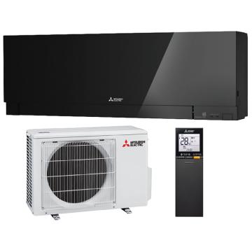 Кондиционер Mitsubishi Electric Сплит система Инверторного типа MSZ-EF25VGKB/MUZ-EF25VG комплект 