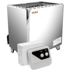 Электрическая печь для бани и сауны Peko Pro 12 квт выносной пульт в комплекте