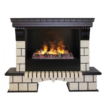 Электрический камин RealFlame 3D Stone new AO + Cassette 630 3D 