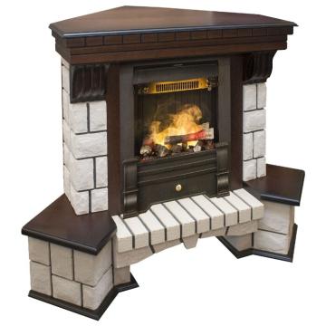 Электрический камин RealFlame Stone Corner + Oregan 3D 