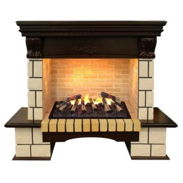 Электрический камин RealFlame Stone Lux AO + Cassette 630 3D 