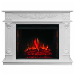 Электрокамин RealFlame Philadelphia с очагом Epsilon 26 S IR Белый WT-F614