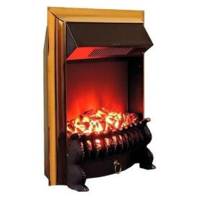 Очаг со звуком Real-Flame Fobos Lux Brass