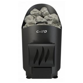 Печь Банная Дровяная Grill'D Aurora mini short