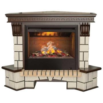 Камин Электрический RealFlame Stone Corner New 26/HL + Helios 3D 